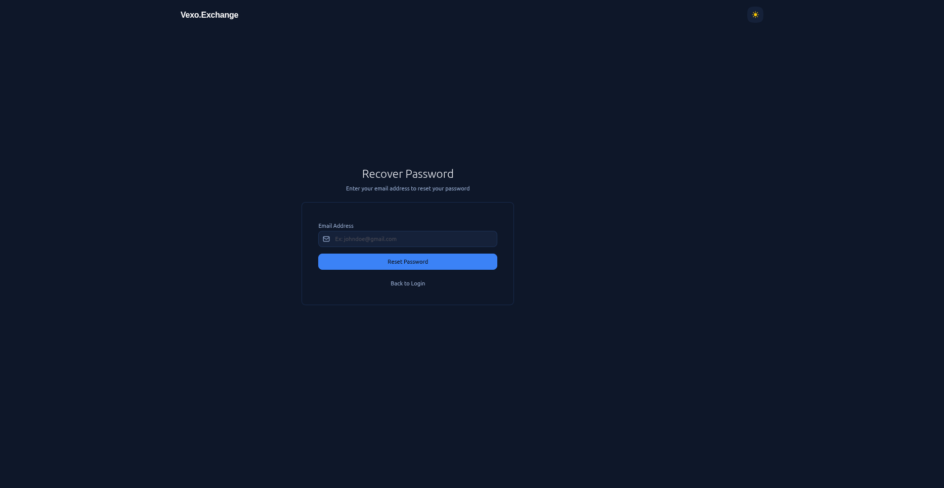 Forgot password
