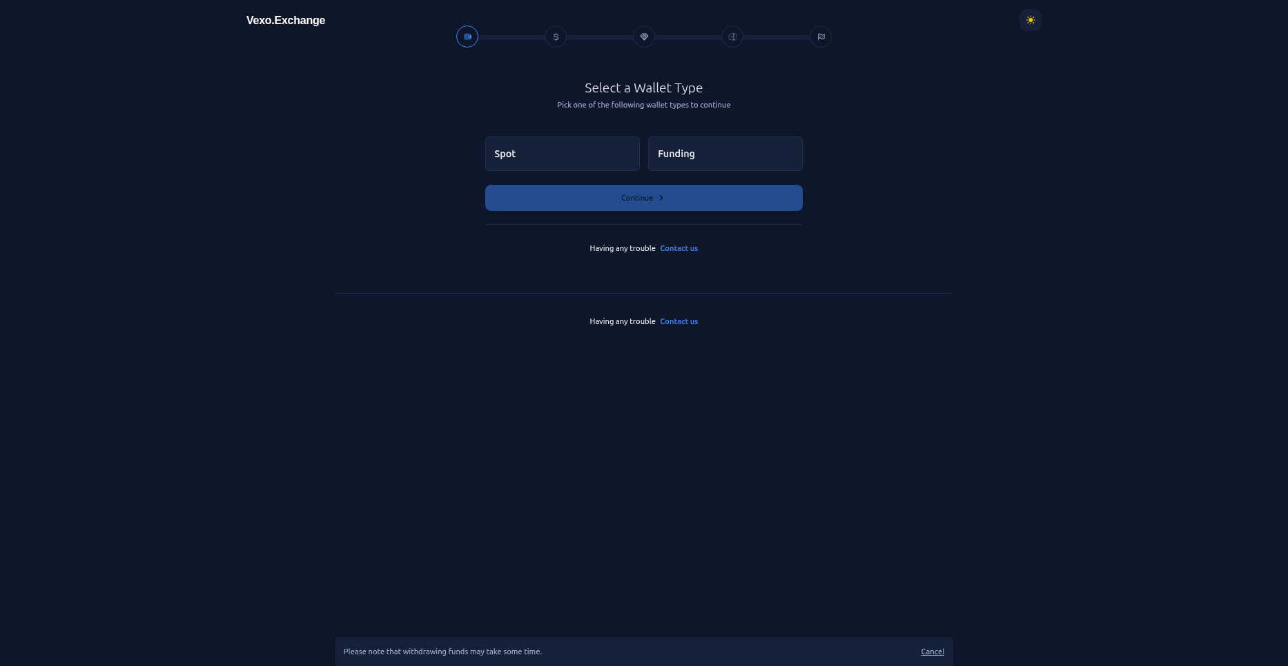 Withdraw