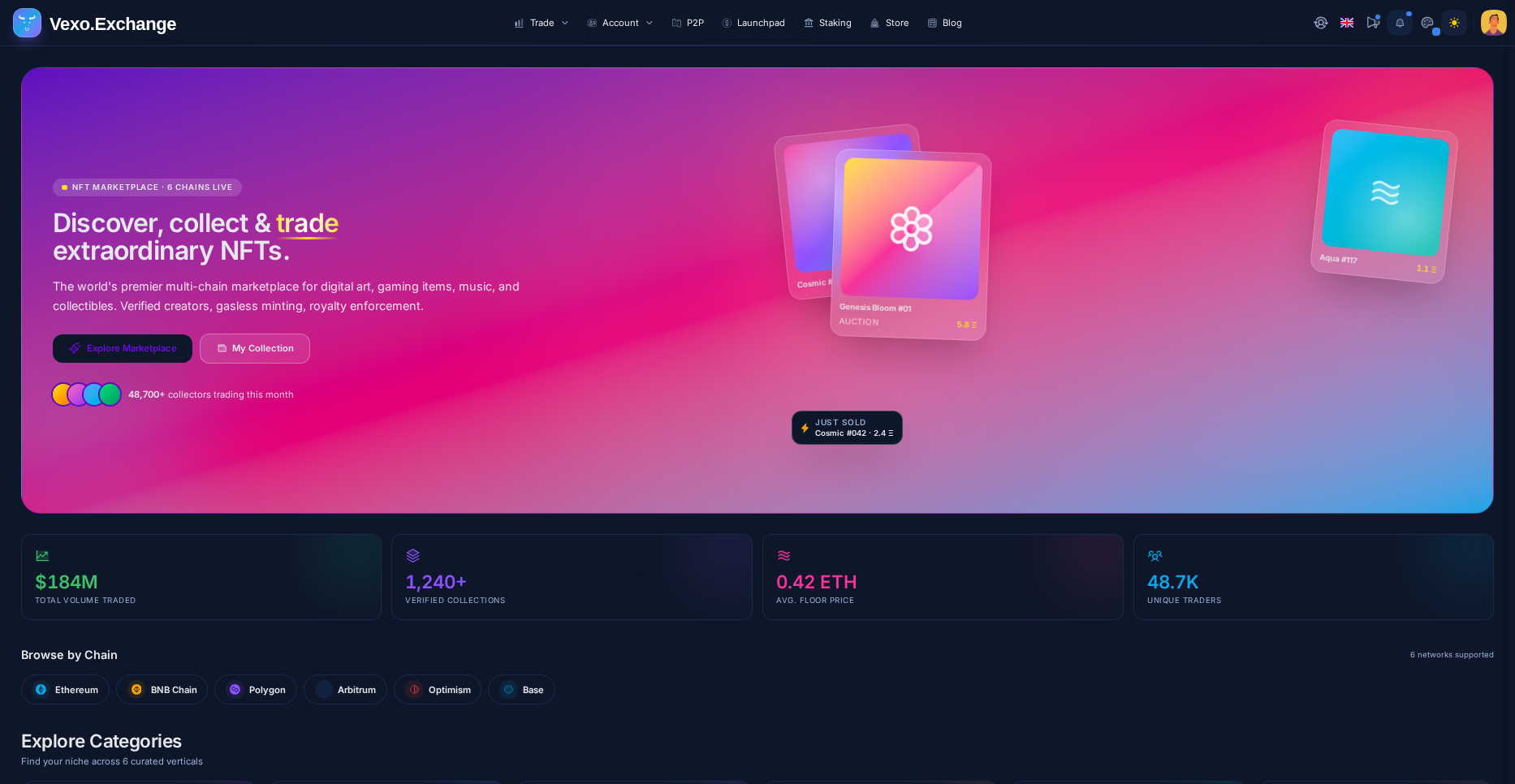 NFT marketplace